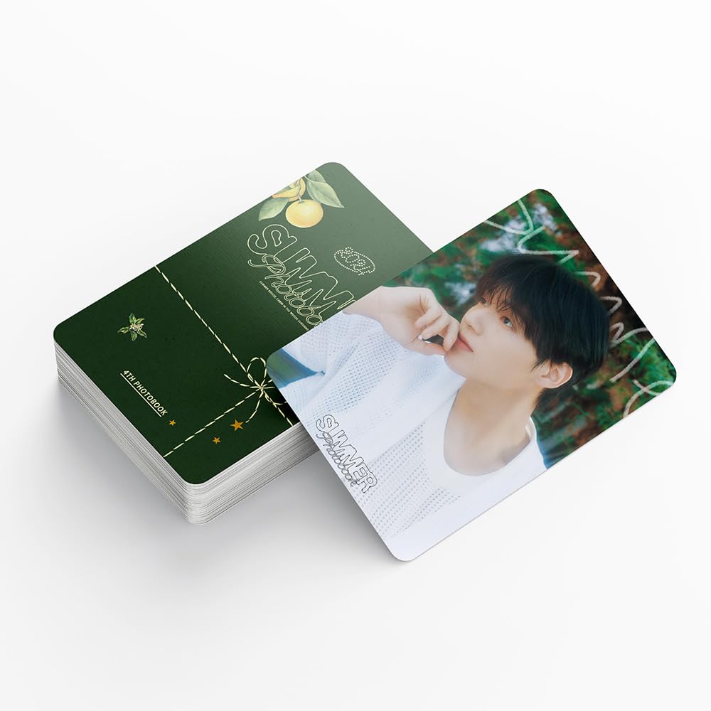 ATEEZ Merch SUMMER PHOTOBOOK albums Photocards 55 PCS Kpop ateez small card 2024 Lomo Cards, ateez photocards