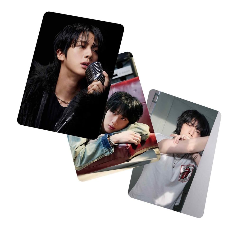 127 Pcs JIN Photocards Album Echo Merch Jin Shuozhen 55 Pcs Lomo Cards And 72 Pcs Music Stickers
