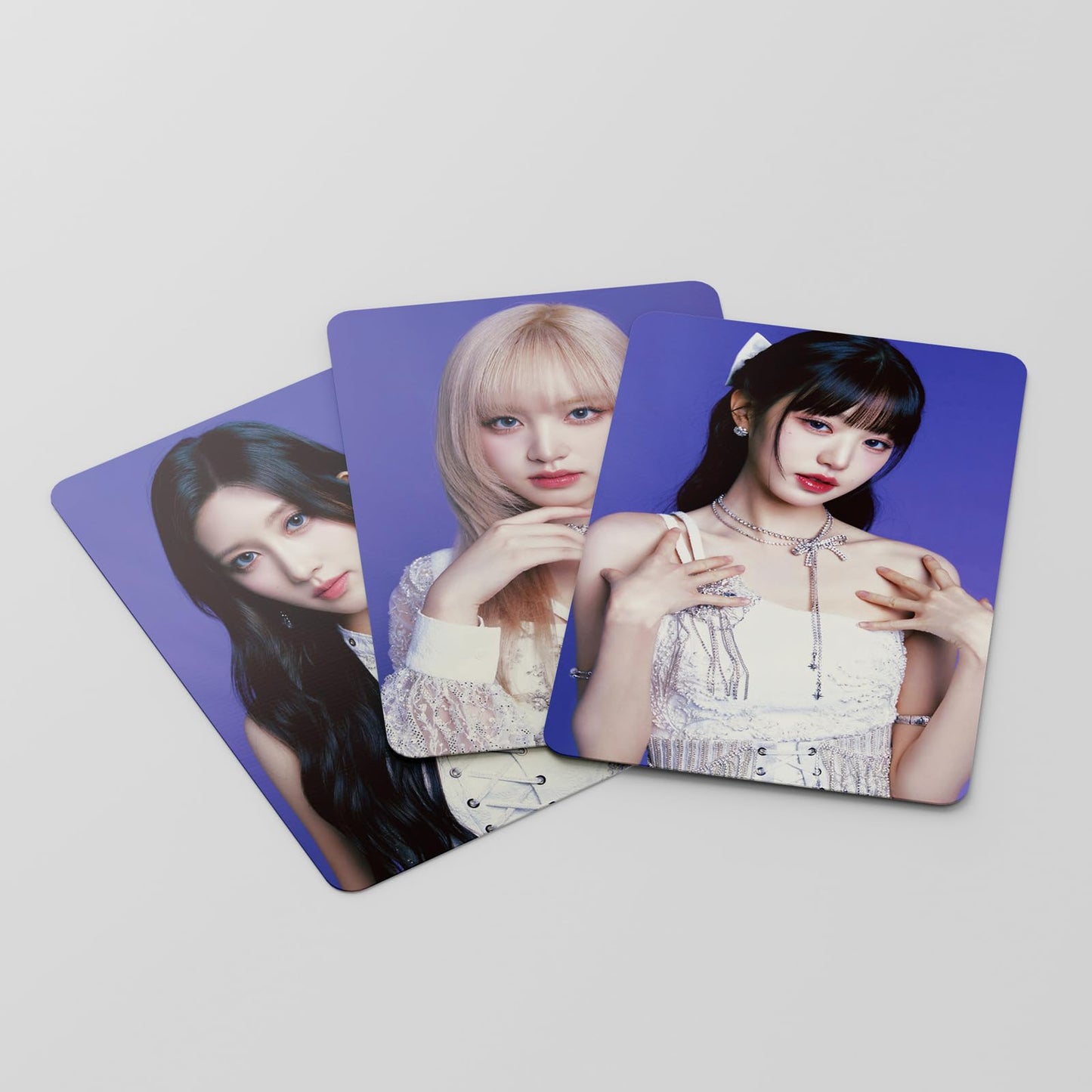 55 PCS IVE Kpop Photocards Album 2025 SEASON'S GREETINGS Merch Zhang Yuanying Colorful Days Lomo Cards