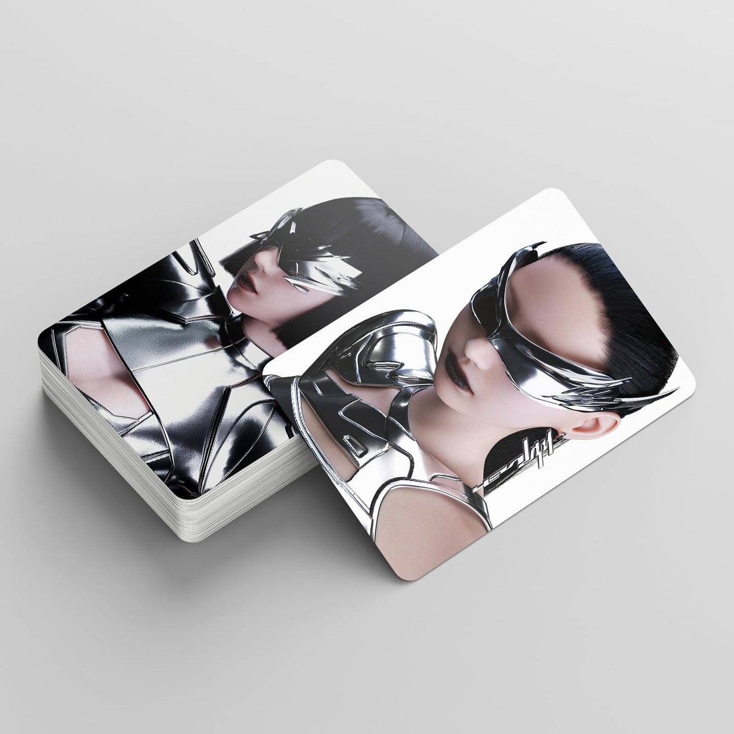55 PCS AESPA small cards Whiplash Liu Zhimin NINGNING WINTER KARINA Lomo Cards, Photocards