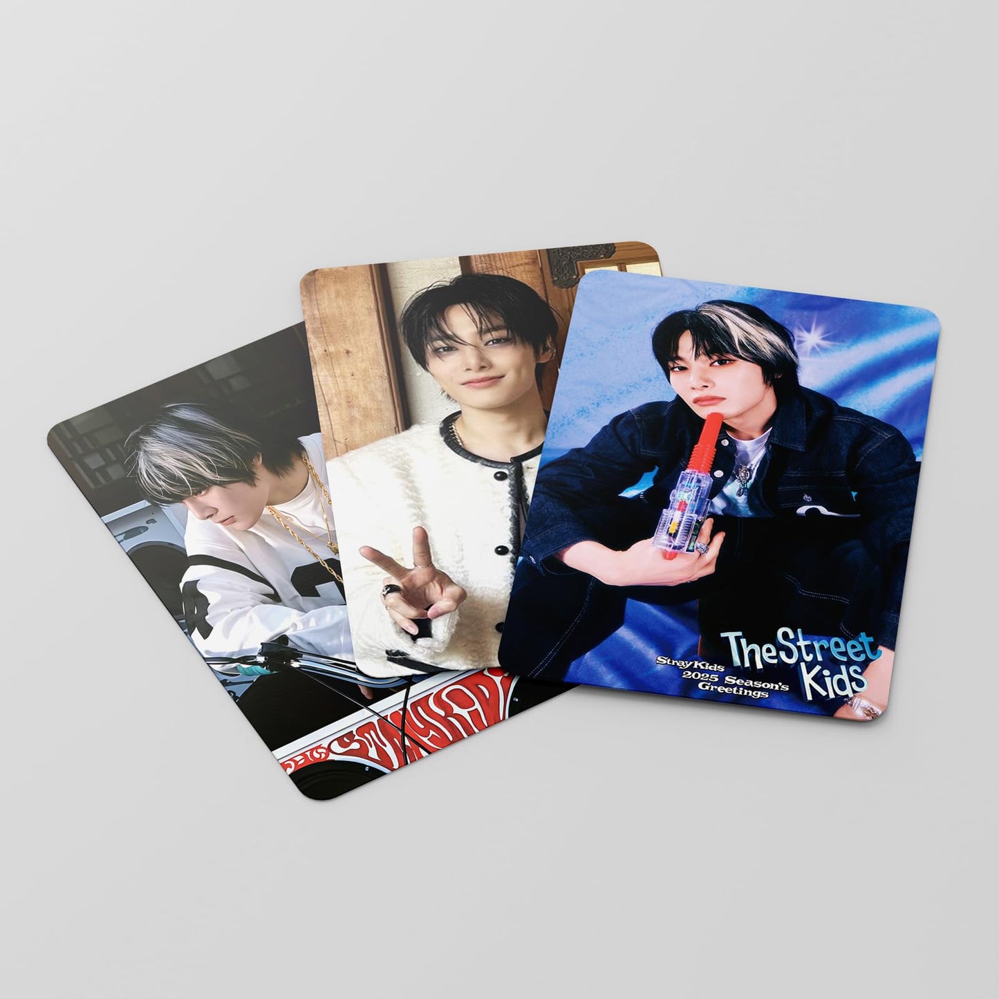 55 PCS Stray Kids Small Card (HOP) Leung Jeong Yin I. N Card Lomo Cards, Photocards