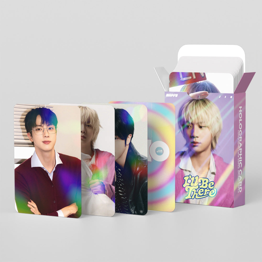 124 Pcs JIN Photocards Album Echo Merch Jin Shuozhen 60 Pcs Lomo Cards And 64 Pcs Music Stickers