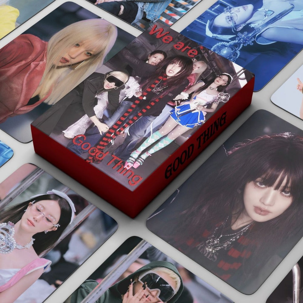 55 Pcs GI-DLE Photo cards Album  GOOD THING  Merch Lomo Cards，Ye Shuhua Song Yuqi MINNIE Zhao Meiyan GIDLE