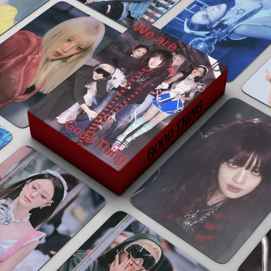 55 Pcs GI-DLE Photo cards Album  GOOD THING  Merch Lomo Cards，Ye Shuhua Song Yuqi MINNIE Zhao Meiyan GIDLE