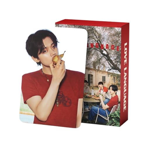 55 Pcs TXT Photocards Album LOVE LANGUAGE Merch Lomocards  YEONJUN