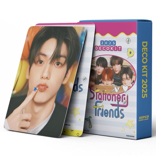 KPOP TXT Photocards  55pcs 2025 DECO KIT STALIONERY FRIENDS Album Merch Lomo Cards
