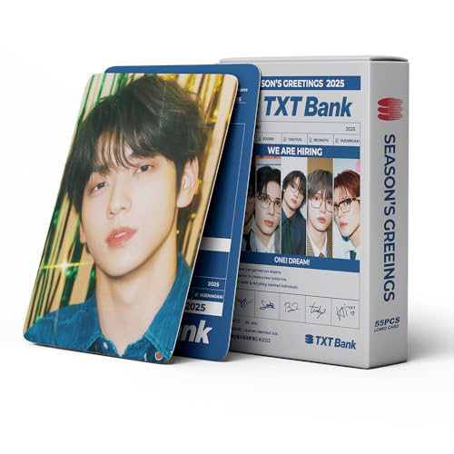 KPOP TXT Photocards ， 55pcs Album 2025 TXT  Merch Lomo Cards