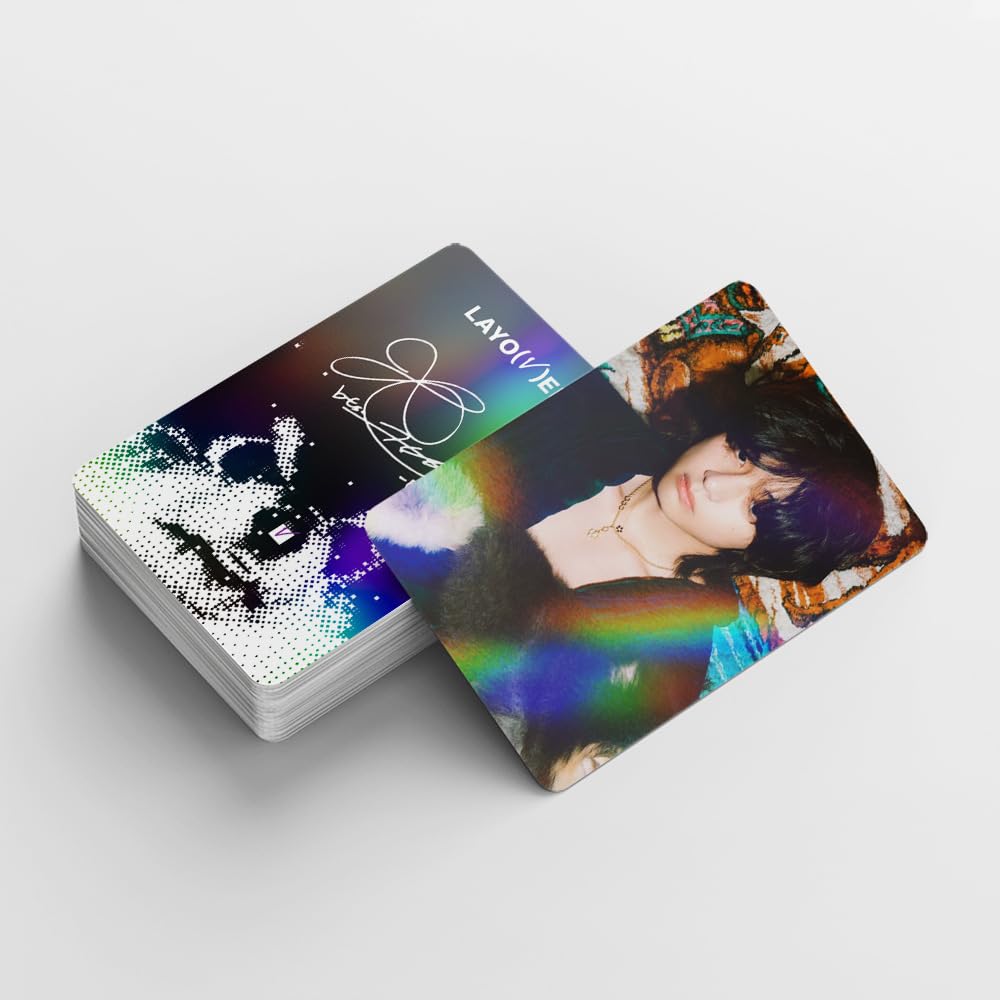 KPOP  V Photocards 124 Pcs Album Layover Merch 60 Pcs Lomo Crads And 64 Pcs Stickers