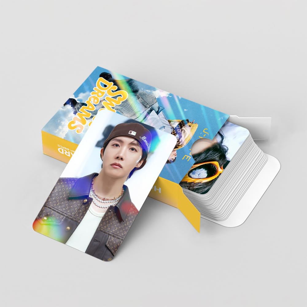 KPOP  JHOPE Photocards 124 Pcs Album SWEET DREAMS Album 60 Pcs Lomo Cards And 64 Pcs Stickers