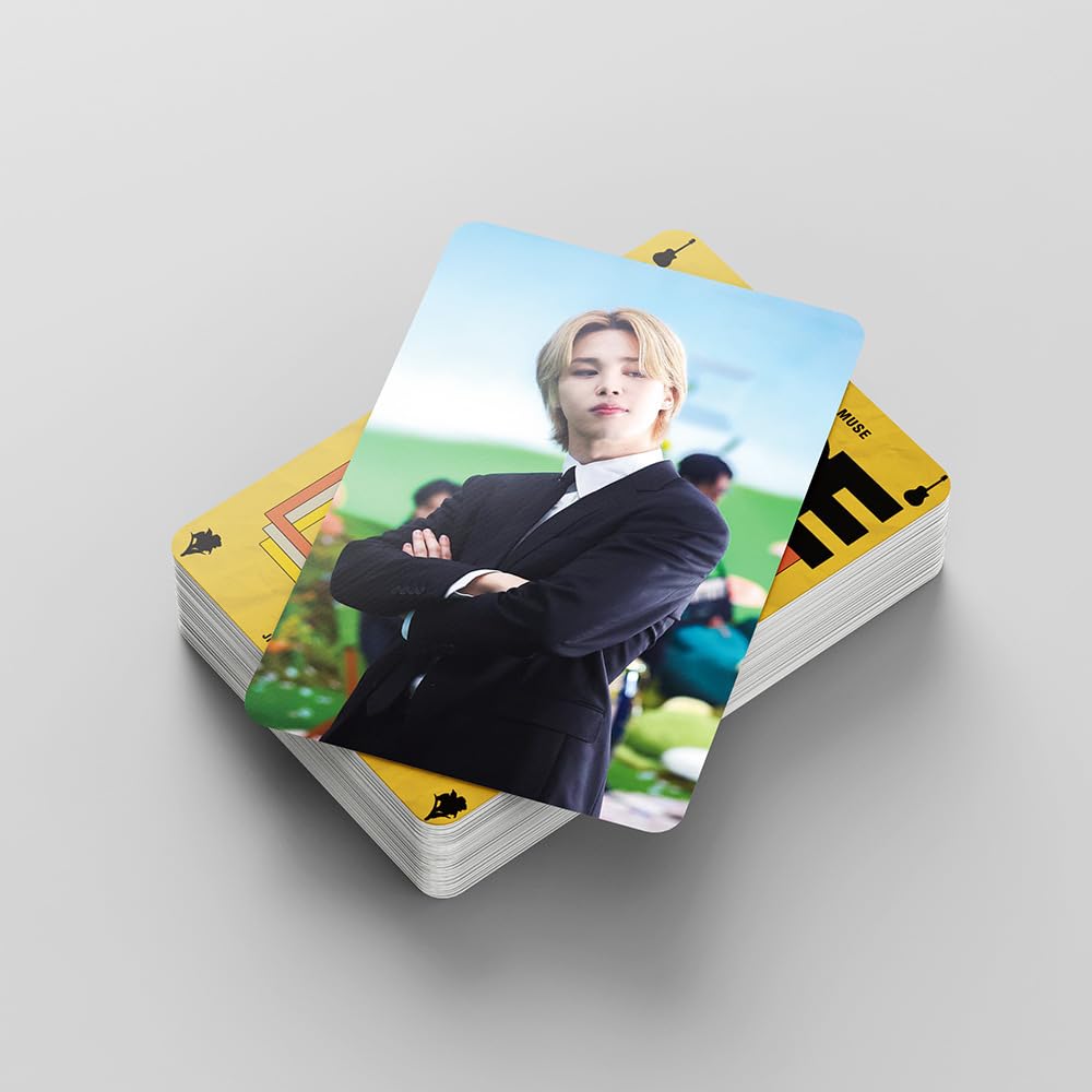 55 Pcs Kpop Jimin PhotoCards New Solo Album (MUSE)  Merch Lomo Cards