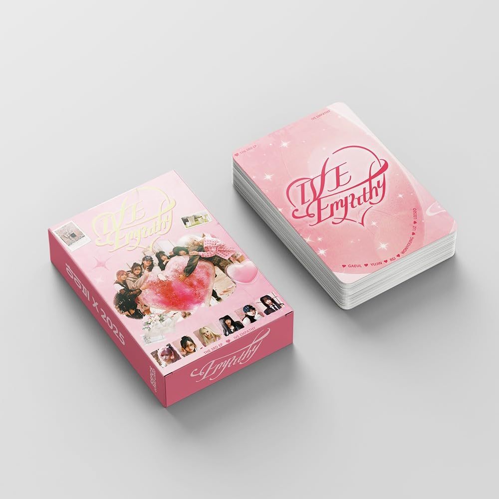 IVE EMPATHY Photocards 55pcs IVE THE 3rd EP Album Merch LOMO Cards Kpop Small Card LIZ  wonyoung