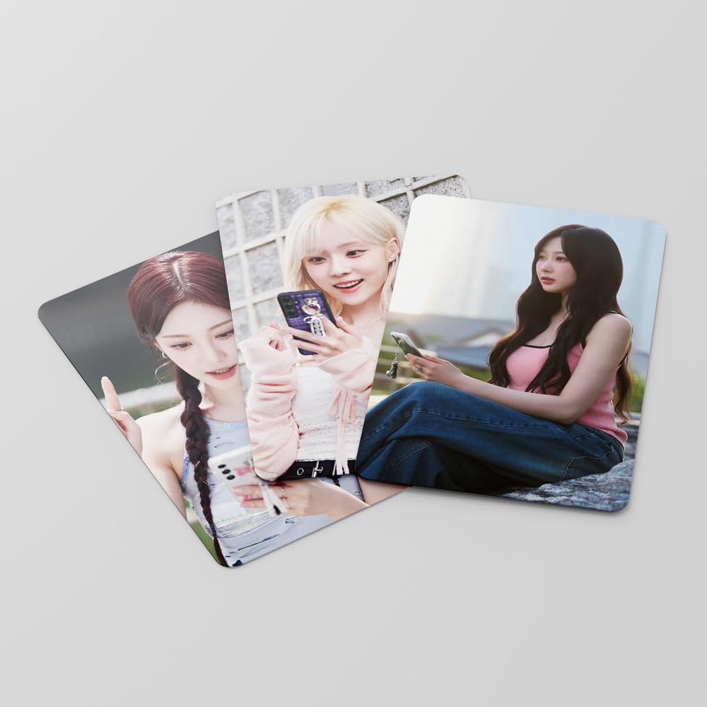 55 Pcs aespa photo cards HOT MESS Kpop merch Lomo Cards, Photocards