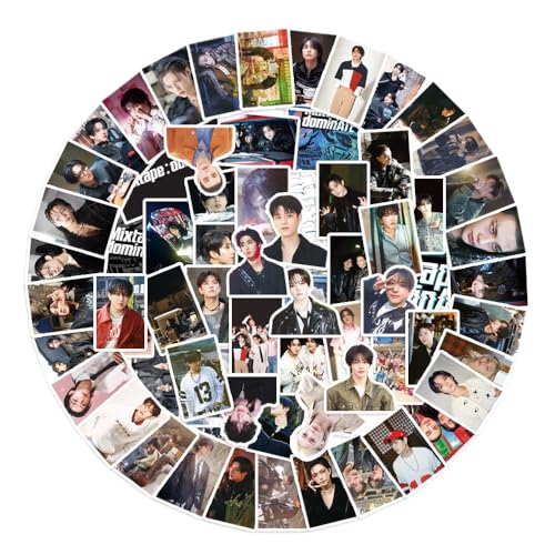 93 Pcs stray kids stickers Kpop Album Mixtape: dominATE MerchStickers for Kids Teens Adults Waterproof Vinyl Decals Kpop Pop Star Stray Kids Stickers for Water Bottles Scrapbook Laptop journaling