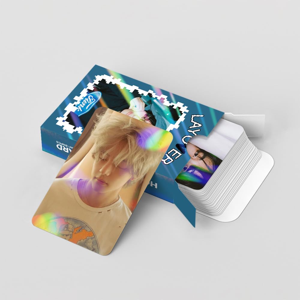 KPOP  V Photocards 124 Pcs Album Layover Merch 60 Pcs Lomo Crads And 64 Pcs Stickers