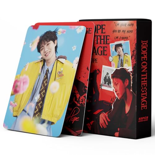 55 Pcs J-HOPE Kpop Photocards Hope On The Stage album Merch, peripheral LOMO Cards