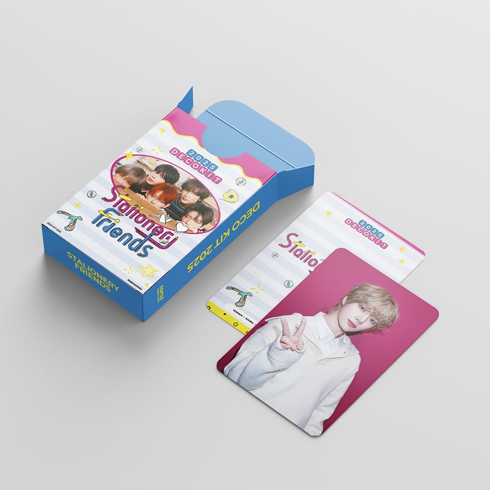 KPOP TXT Photocards  55pcs 2025 DECO KIT STALIONERY FRIENDS Album Merch Lomo Cards