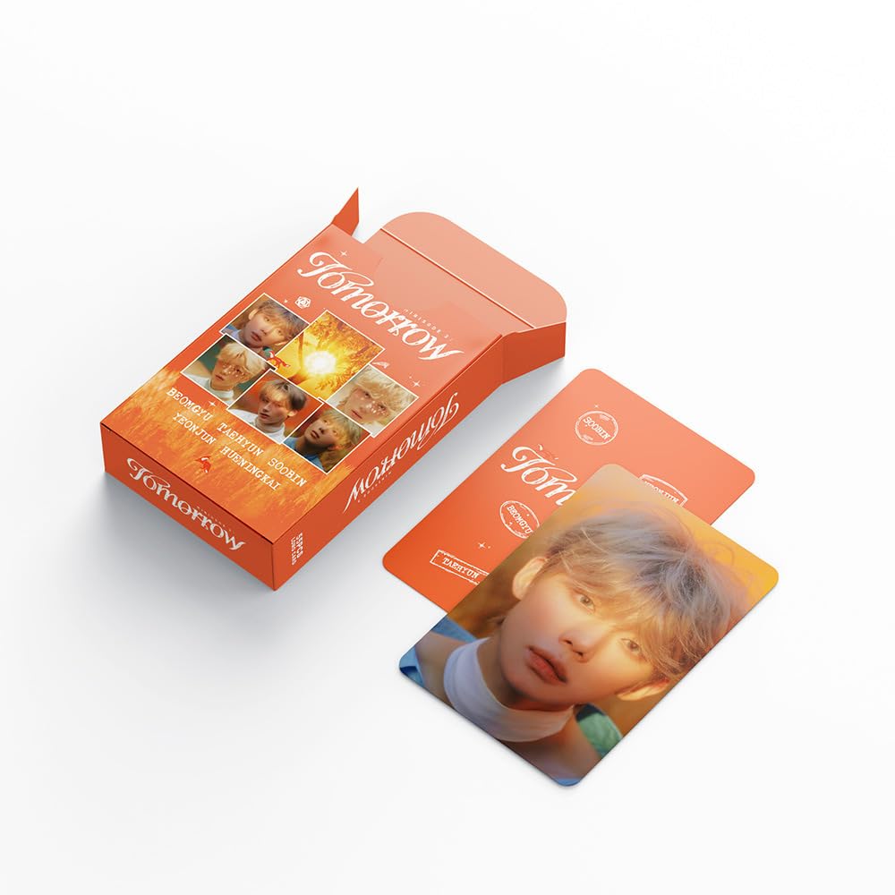 Kpop TXT Photocards 55 Pcs Albums minisode 3: TOMORROW  Merch LOMO  Cards