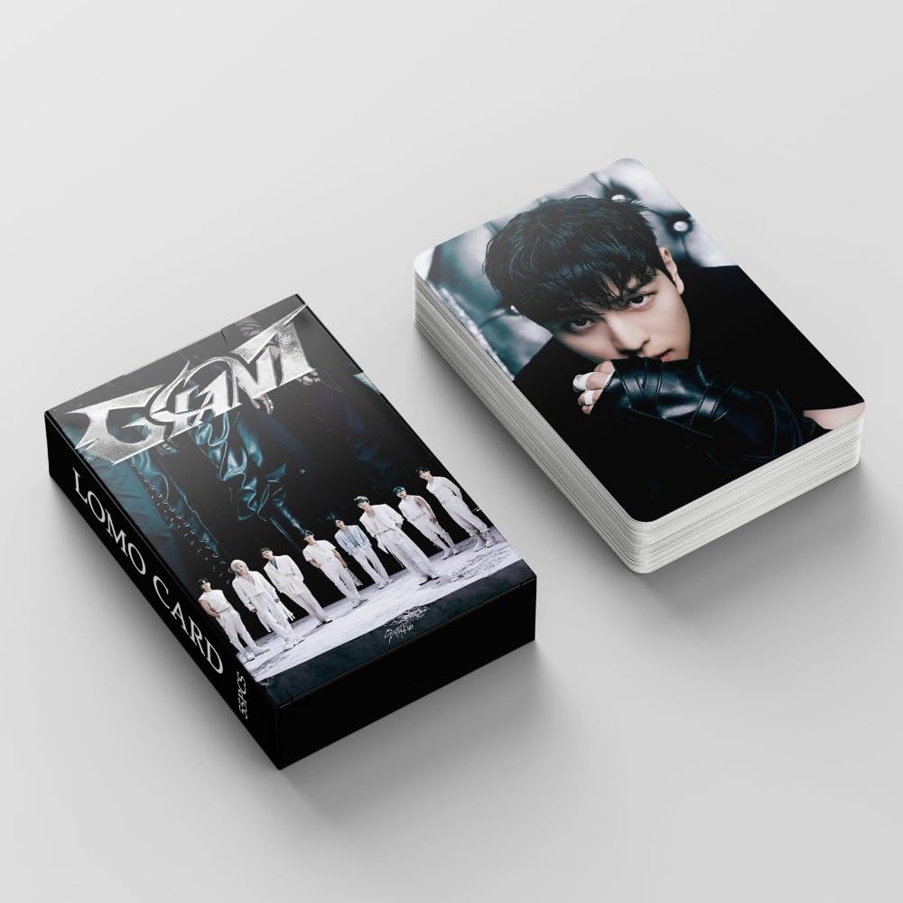 55 Pcs Stray Kids  Photocards  Album GIANT Merch FELIX Huang Xuanchen Fang Can Lomo Cards