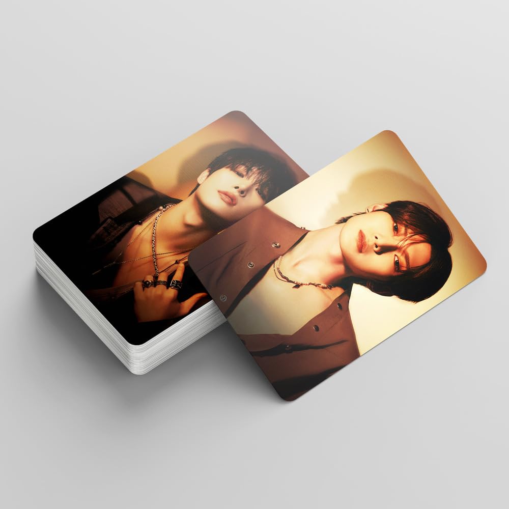 55 PCS  ATEEZ small cards, Cui Zhonghao Cui Umbrella Jinhongzhong support card around GOLDEN HOUR Lomo Cards, Photocards