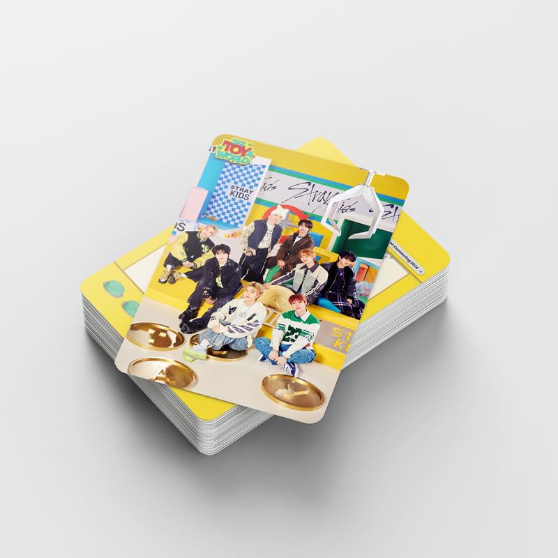 92 PCS LOMO CARDS STRAYKIDS PHOTO CARDS skz toy wor Star Surrounding Lomo Cards, 60 PCS Photocards And 32 PCS Stickers
