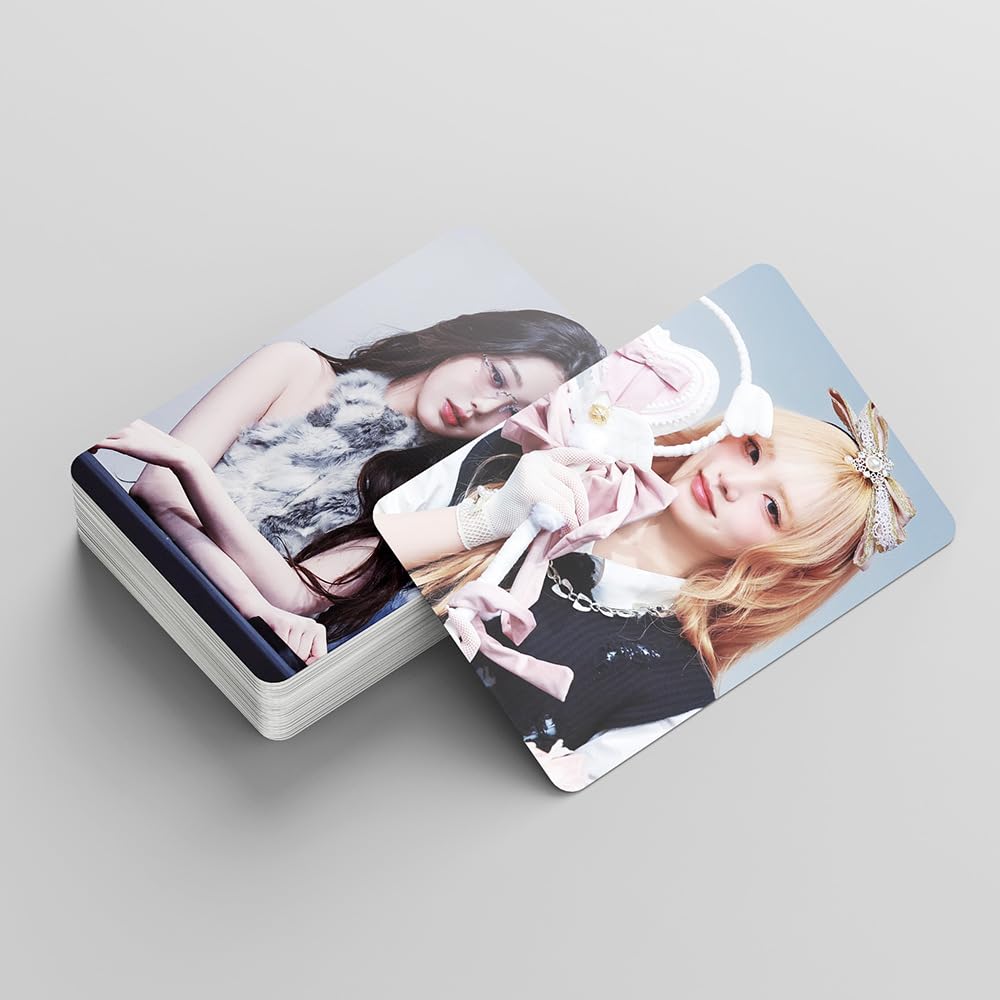 55Pcs NEW IVE 4th FANCLUB DIVE LOMO CARDS KPOP Lomo Cards, Photocards