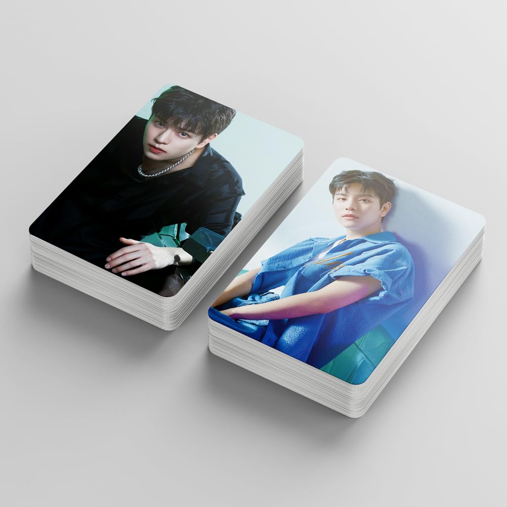 55 Pcs Boxed Stray kids Small Card SK SECRET KIDZ Support LOMO Card, Fang Can KPOP  Lomo Cards, Photocards