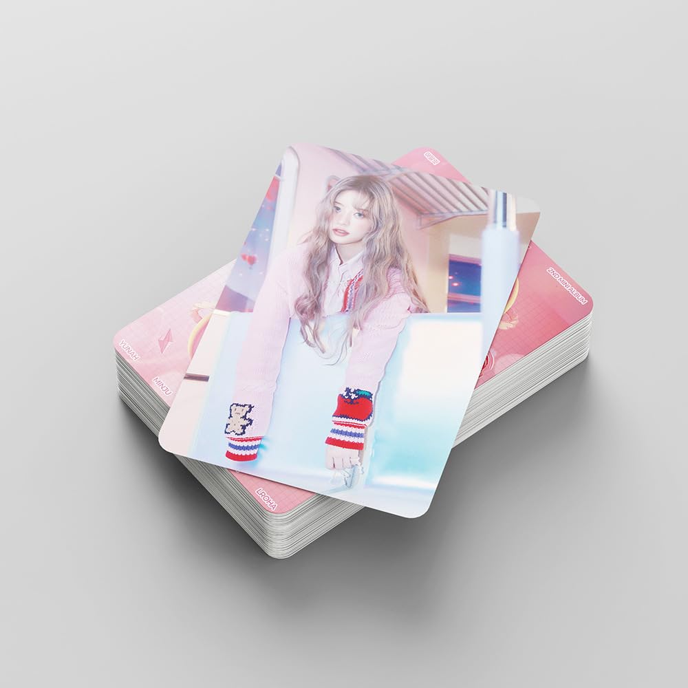 illit photocards 55 PCS  Limei returns to the album  I'LL LIKE YOU  Merch, Li Yuanxi Jing Moe Hua IROHA Lomo Cards