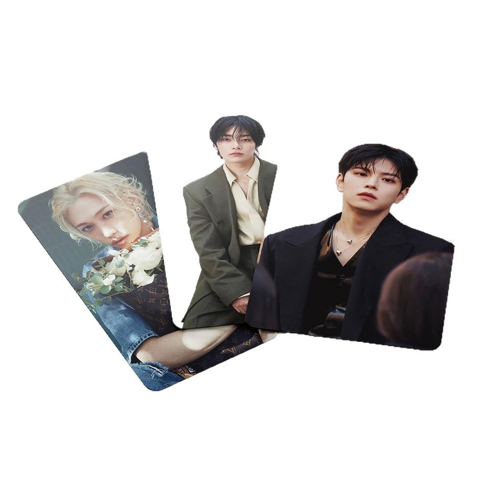 Kpop Stary Kids Photocards 95pcs Hollow Album Merch 55 Pcs Lomo Cards And 40 Pcs Stickers