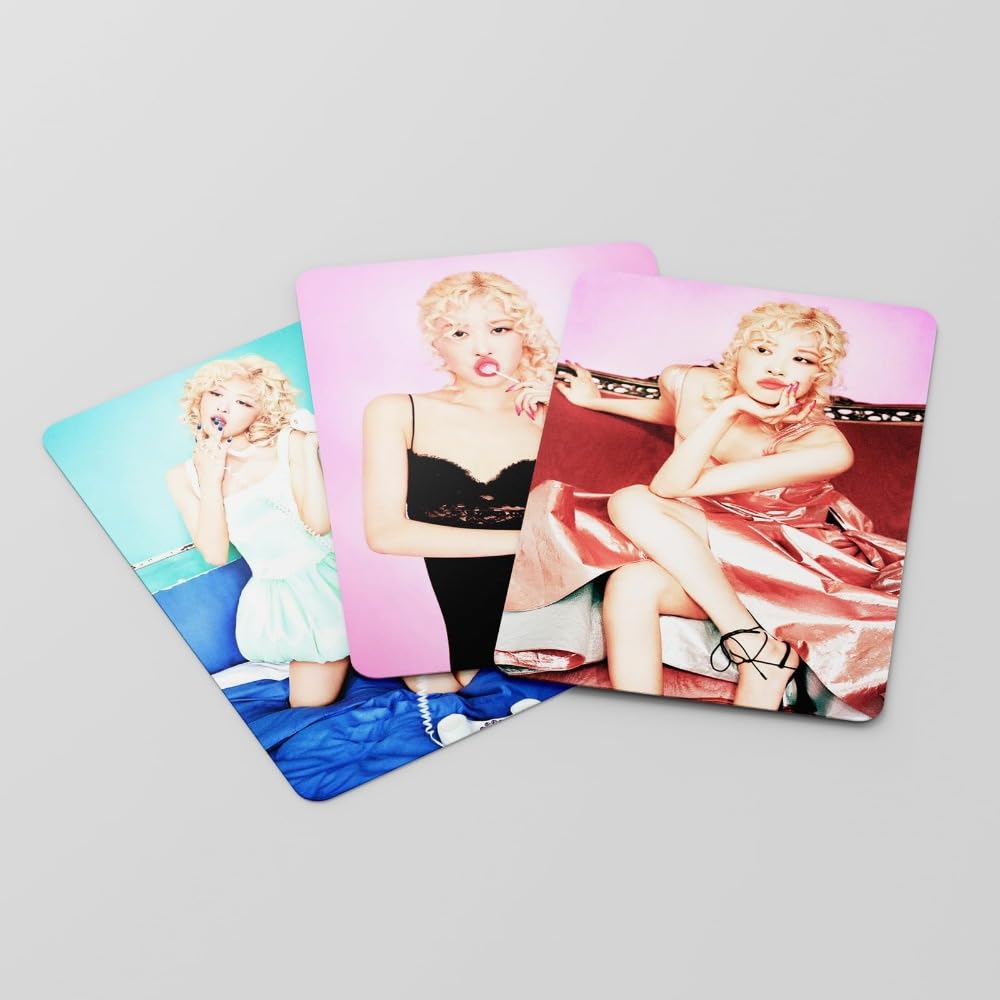 55 PCS Blackpink ROSE small card number one girl cards ROSIE Lomo Cards, Photocards