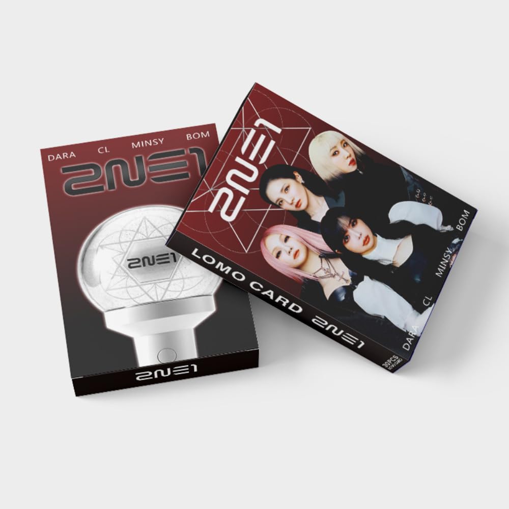 30 PCS double-sided small card 2NE1 new special peripheral real life photo star Lomo Cards, Photocards