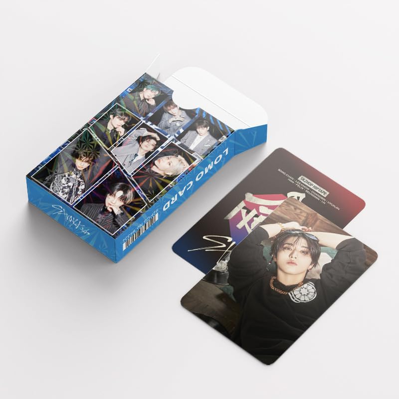 92 PCS LOMO Cards STRAYKIDS New Album, Hop (HOP) Merch, 60PCS PhotoCards And 32 PCS Music Stickers