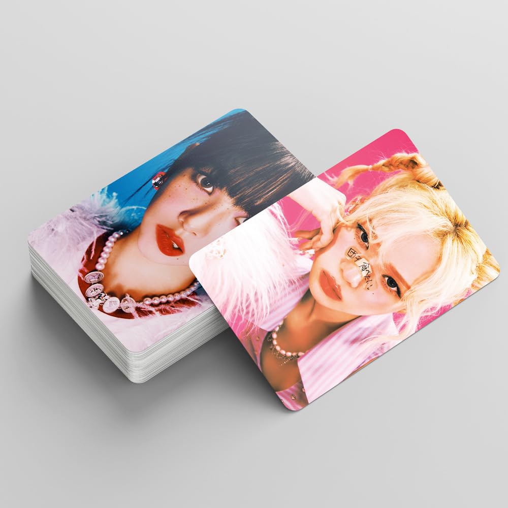 55 Pcs aespa photo cards HOT MESS Kpop merch Lomo Cards, Photocards