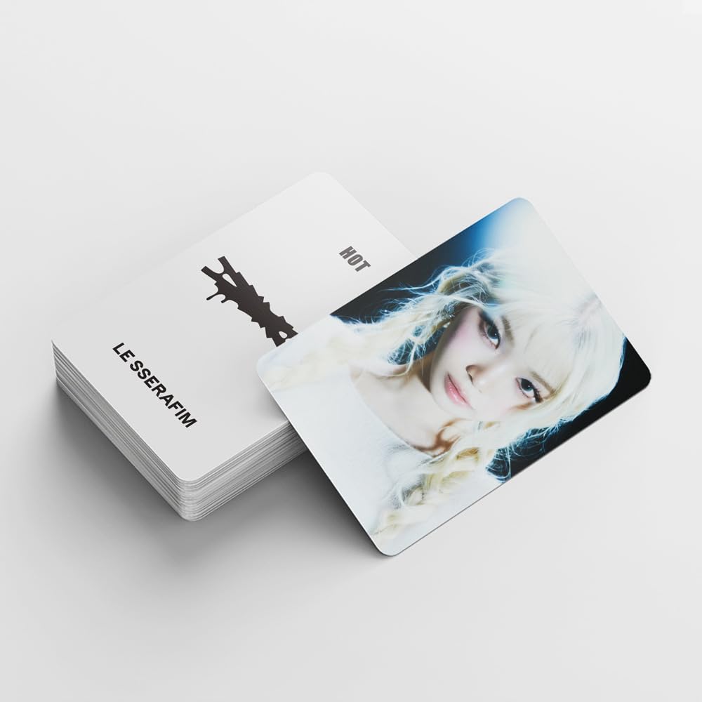 92 Small Cards LE SSERAFIM New Album HOT Peripheral 60 PCS Photo Cards And 32 PCS Stickers, Lomo Cards, Photocards