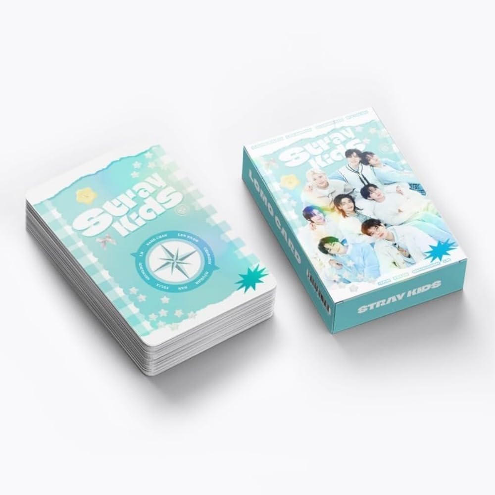 60 pcs laser card STRAYKIDS Merch stray kids photocards flash card LOMO cards