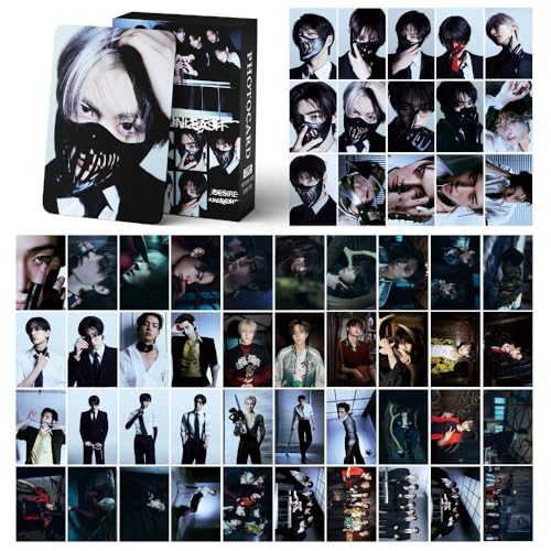 ENHYPEN Photocards 127 Pcs Album DESIRE: UNLEASH Merch JAKE JAY HEESEUNG 55 Pcs Lomo Cards And 77 Pcs Stickers