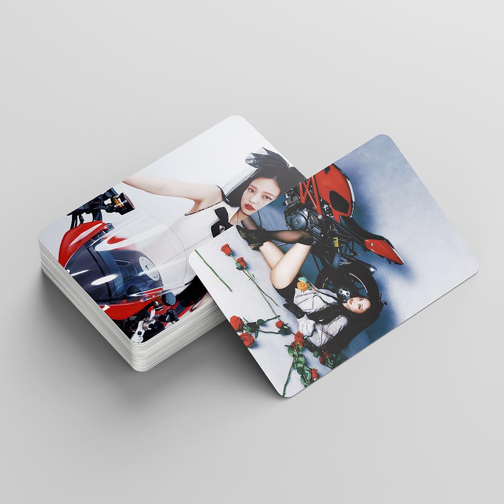 55 PCS Blackpink Photocards JENNIE 1ST Studio Album RUBY Album LOMO small Cards  KPOP Ginny Merch LOMO Cards postcard Photocards