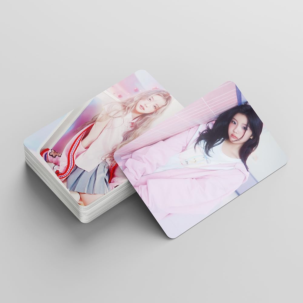 illit photocards 55 PCS  Limei returns to the album  I'LL LIKE YOU  Merch, Li Yuanxi Jing Moe Hua IROHA Lomo Cards