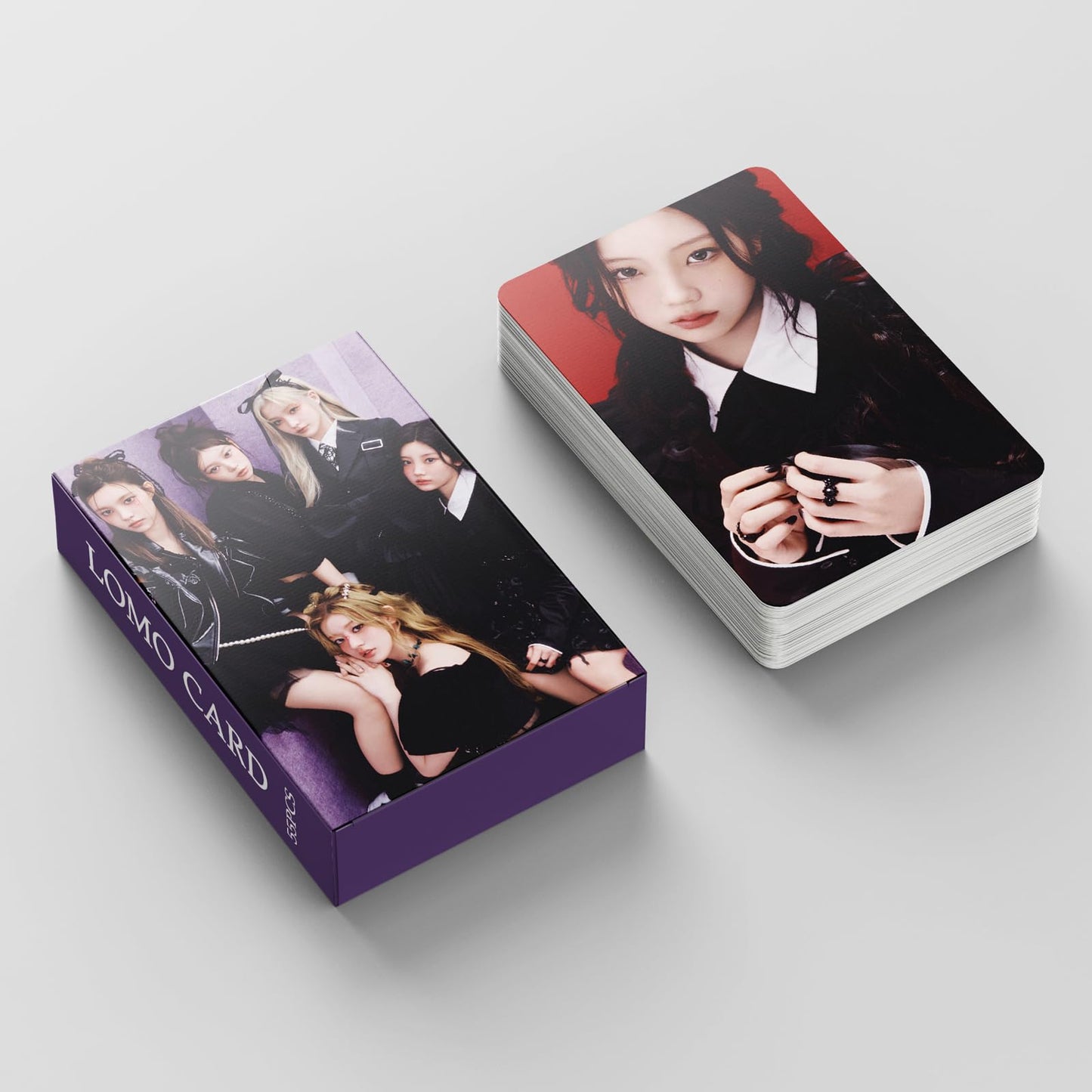 55 PCS ILLIT small cards in stock I'LL LIKE YOU Cards YUNAH MINJU Lomo Cards, Photocards