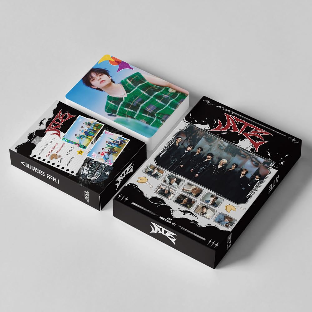 Stray Kids Photocard Set 4Pack/260Pcs HOP Album Cards And Music Stickers，GANT Album , SKZ SECRET Album,ATE Album merch Lomo Cards