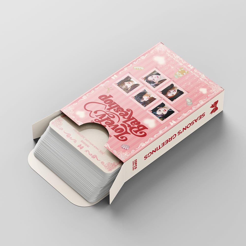 KPOP (G) I-DLE  Photocards Album 2025 Lovely Bakeshop  Merch 55 PCS Hallyu Poster Lomo Cards, Photocards