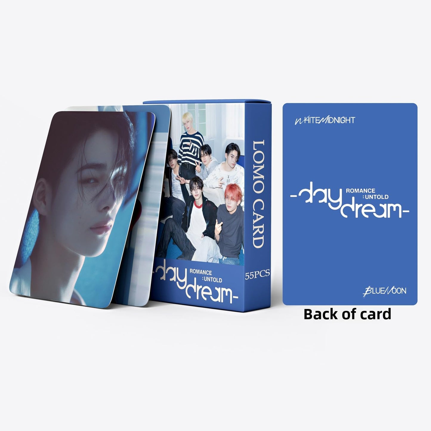 haianallo 55 Pieces of E Group Romance: Untold -Daydream Card Jay Niki JUNGWON Lomo Cards, Photocards