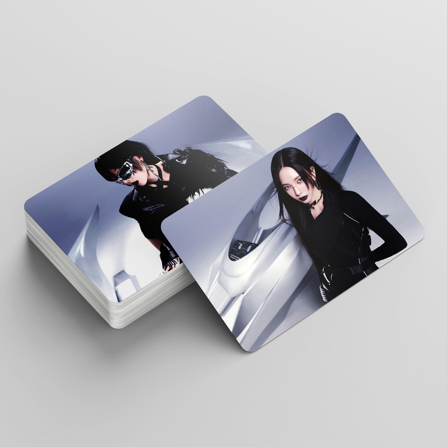 55 PCS AESPA small cards  Whiplash Liu Zhimin NINGNING WINTER KARINA Lomo Cards, Photocards