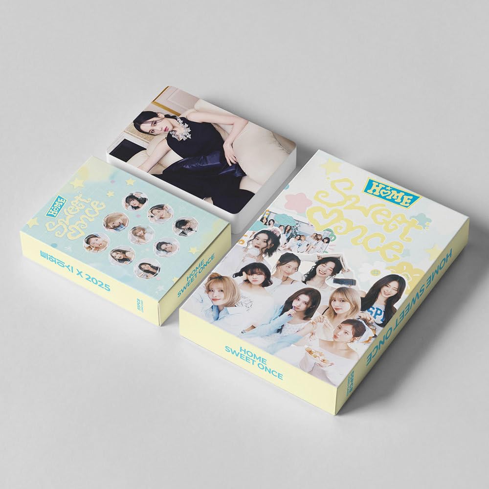 TWICE Kpop Photocards  55pcs  Album 5TH FanClub HOME SWEET ONCE Merch Lomo Cards