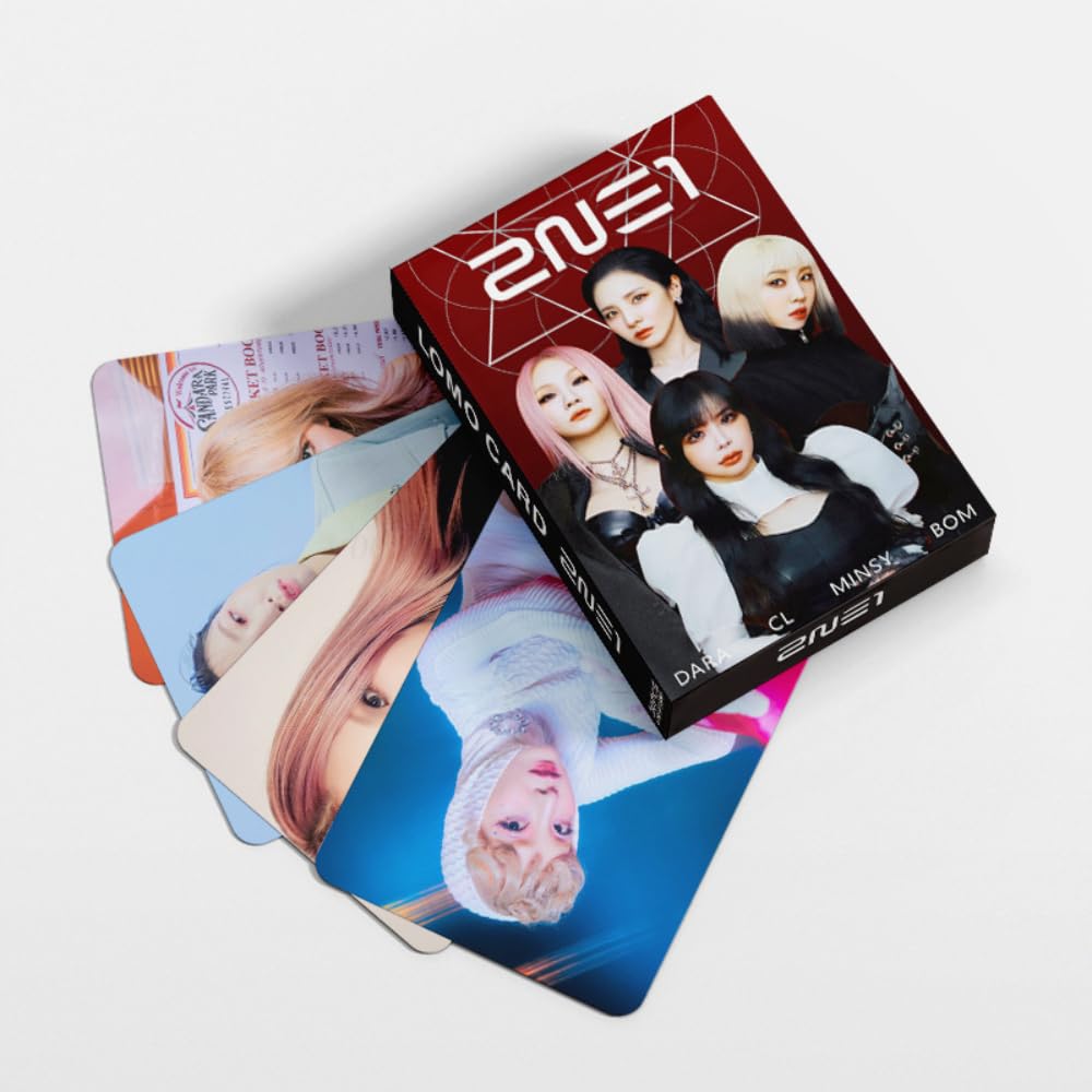 30 PCS double-sided small card 2NE1 new special peripheral real life photo star Lomo Cards, Photocards