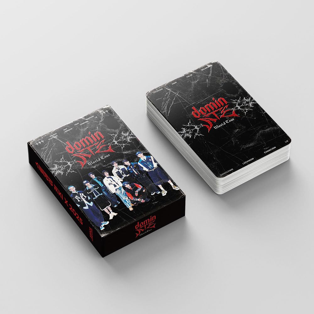 Kpop Stray Kids  Photocards  55 Pcs  Album  DominATE World Tour  Merch  SKZ Lomo Cards