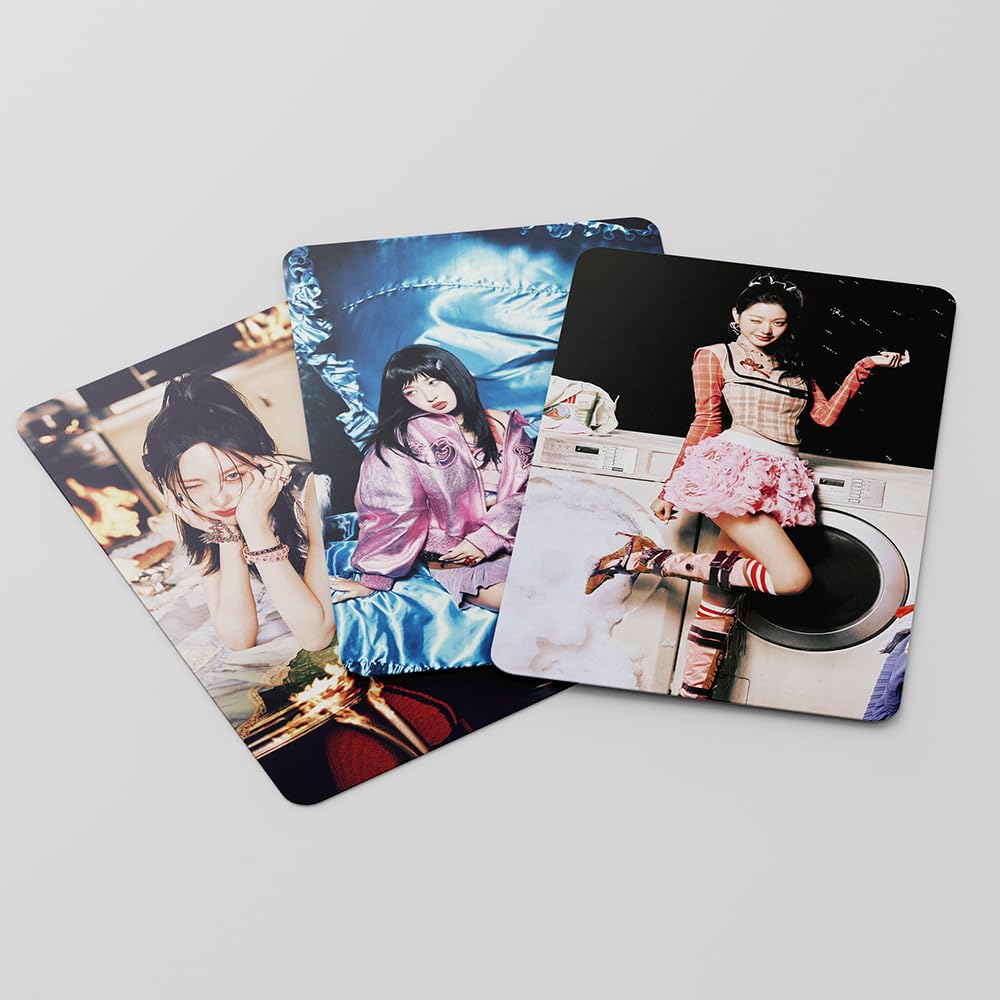 55Pcs NEW IVE 4th FANCLUB DIVE LOMO CARDS KPOP Lomo Cards, Photocards