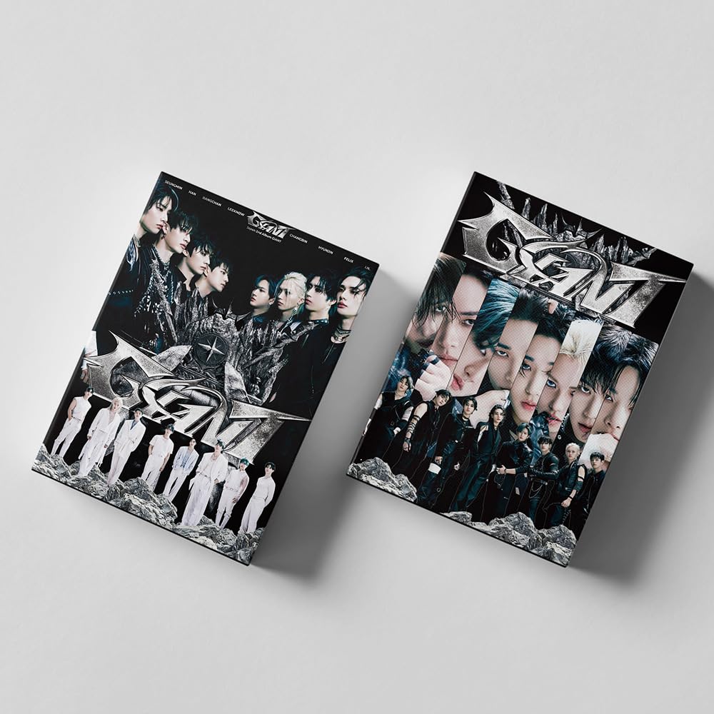 KPOPBP Stray Kids Giant Album Photocards 55 PCS KPOP Photo Cards SKZ Merch LOMO Card Set, Gift for Boys and Girls
