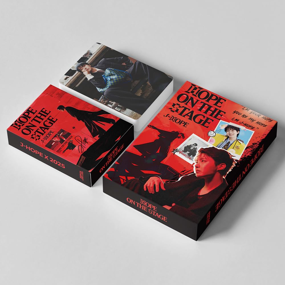 55 Pcs J-HOPE Kpop Photocards Hope On The Stage album Merch, peripheral LOMO Cards
