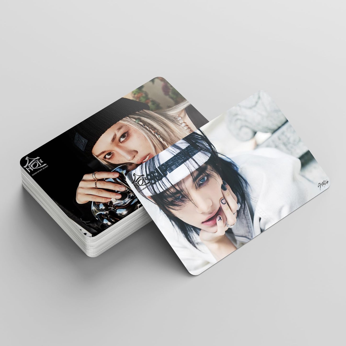 55 PCS Stray Kids Small Cards (HOP) Huang Xuanchen FELIX Li Longfu Fang Can Lomo Cards, Photocards