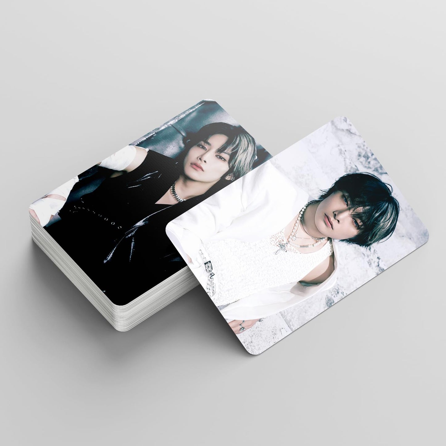 55 PCS Stray Kids Small Card (HOP) Leung Jeong Yin I. N Card Lomo Cards, Photocards
